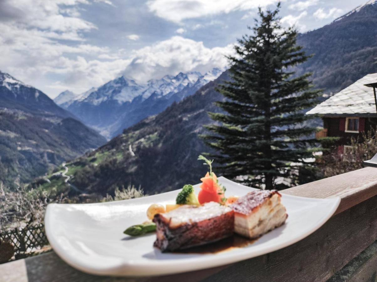 Berghotel Weisshorn Torbel Экстерьер фото